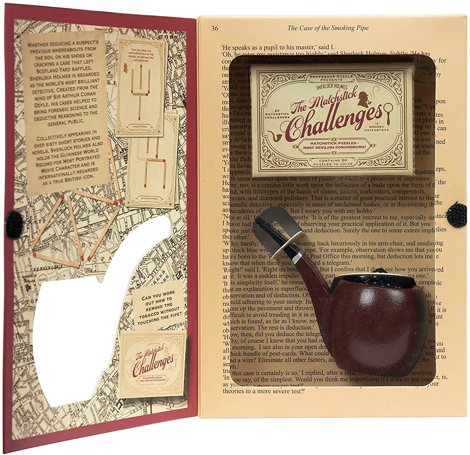 Professor Puzzle : Sherlock Holmes - Smoking Pipe